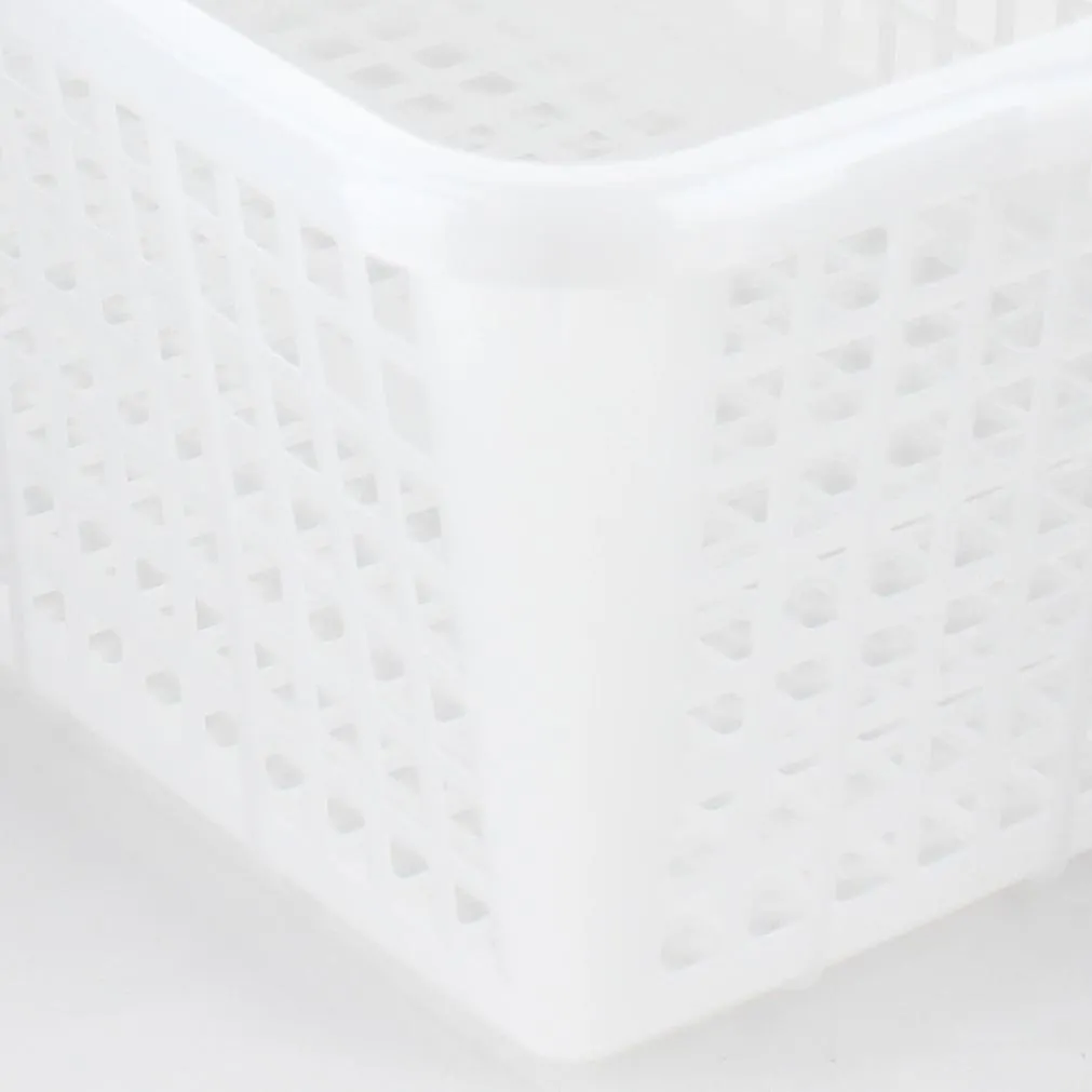 A4 White Basket / Desk Organizer