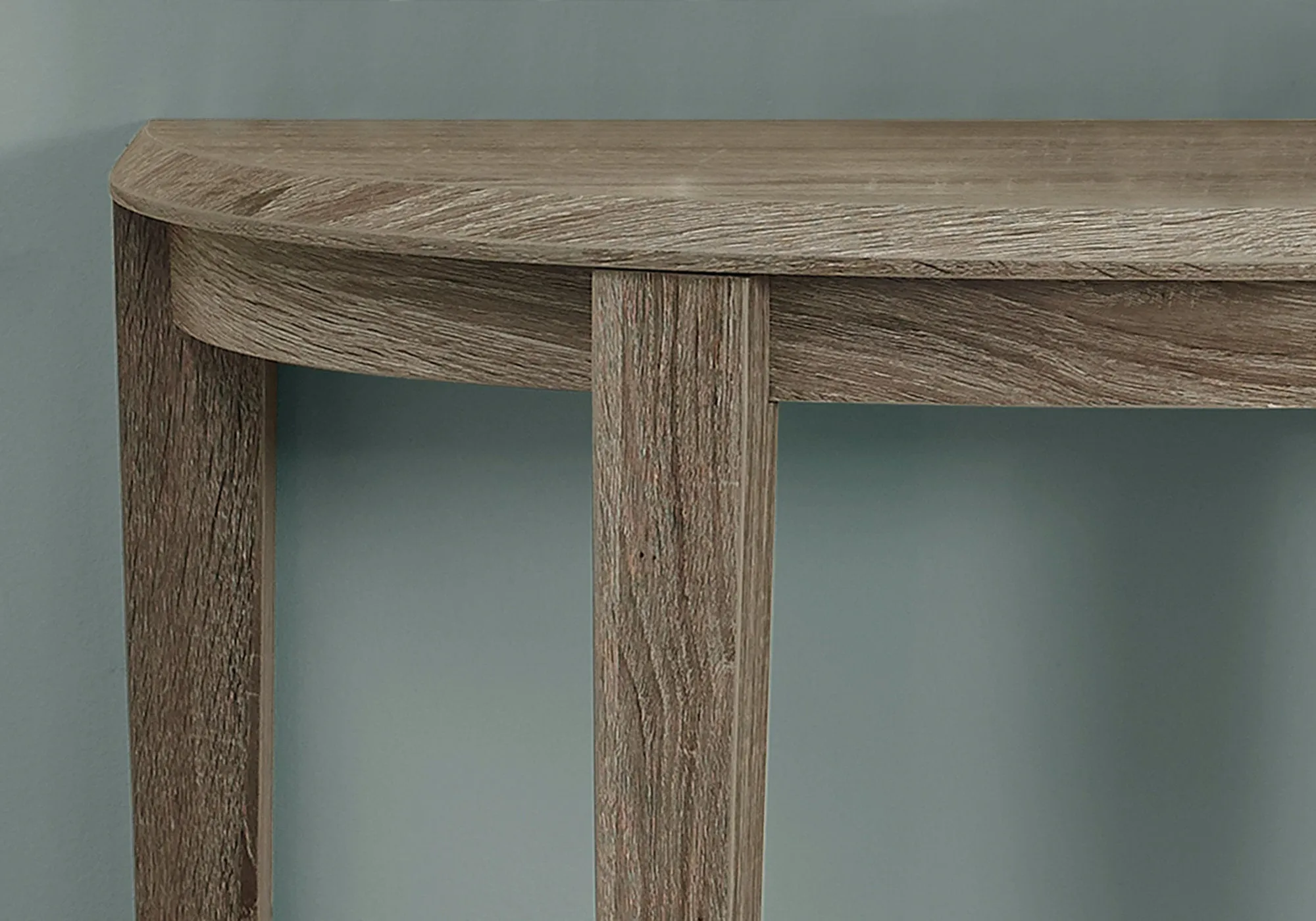 Accent Table, Console, Entryway, Narrow, Sofa, Living Room, Bedroom, Brown Laminate, Contemporary, Modern