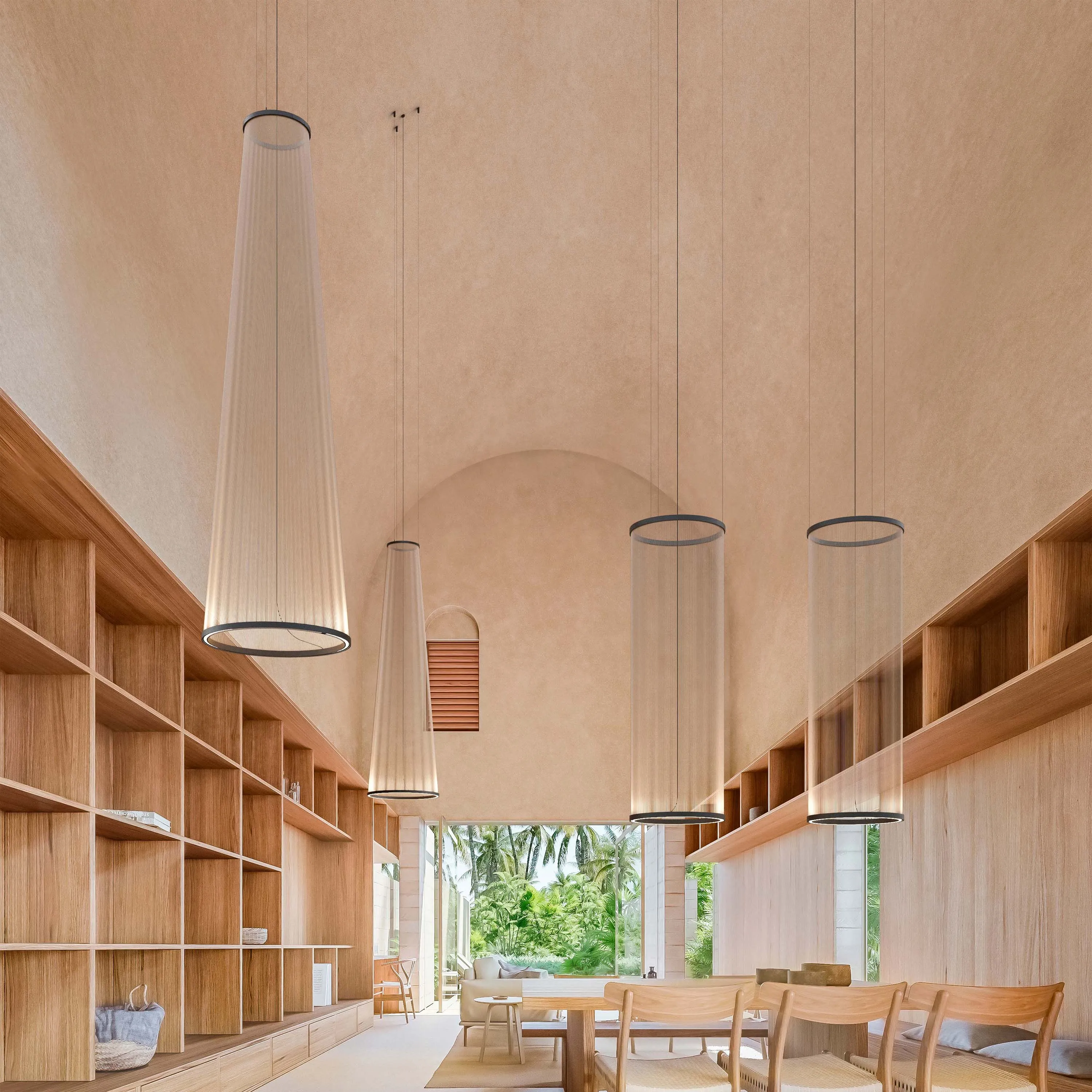 Array Cone LED Pendant Light