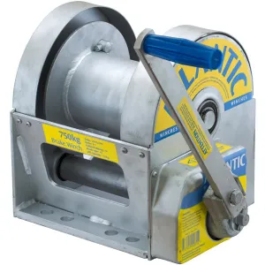 Atlantic 8:1 Large Brake Winch Series - 750Kg Lift Capacity