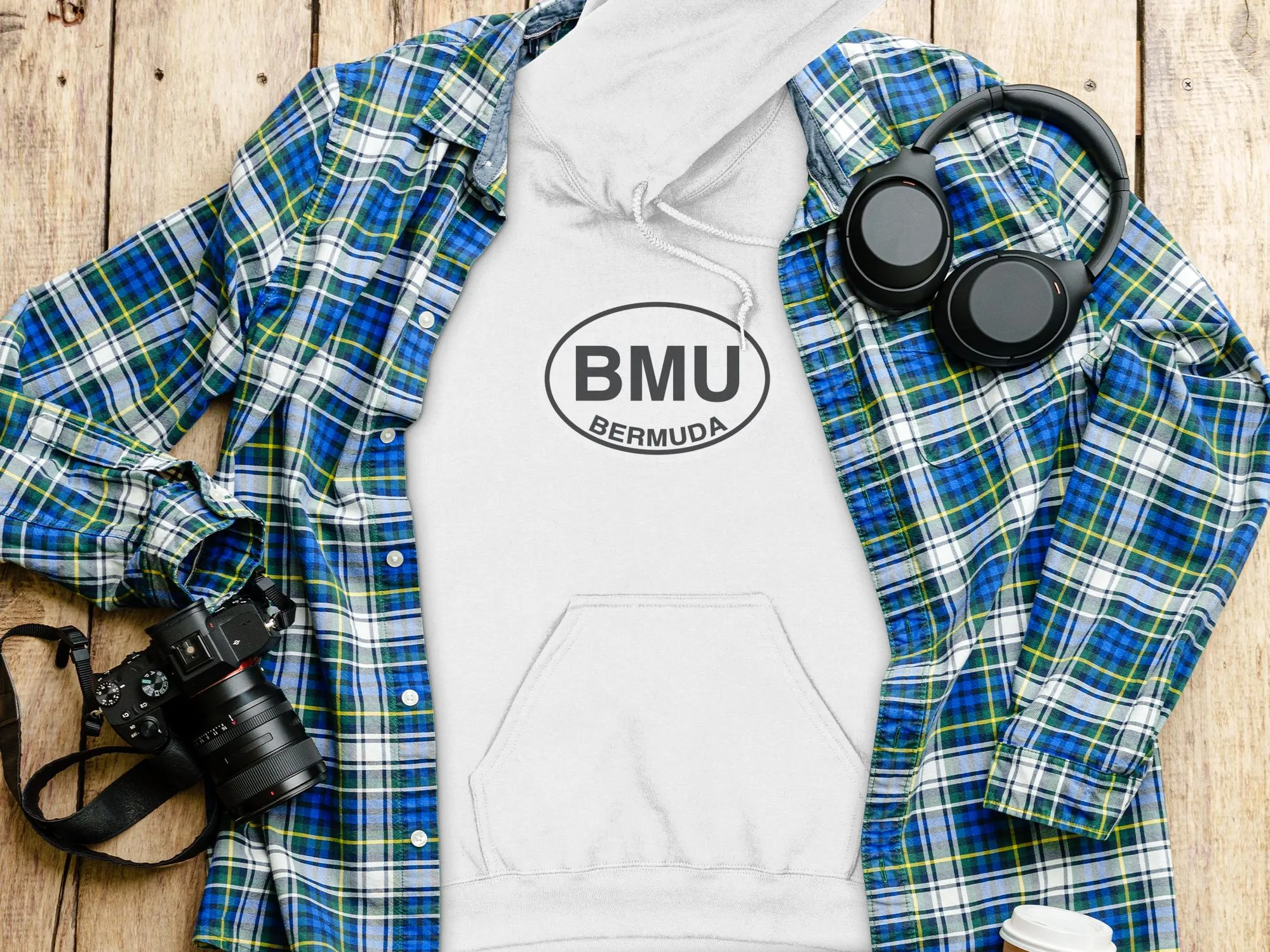 Bermuda Vacation Hoodie for Pink Sand Beach Lovers