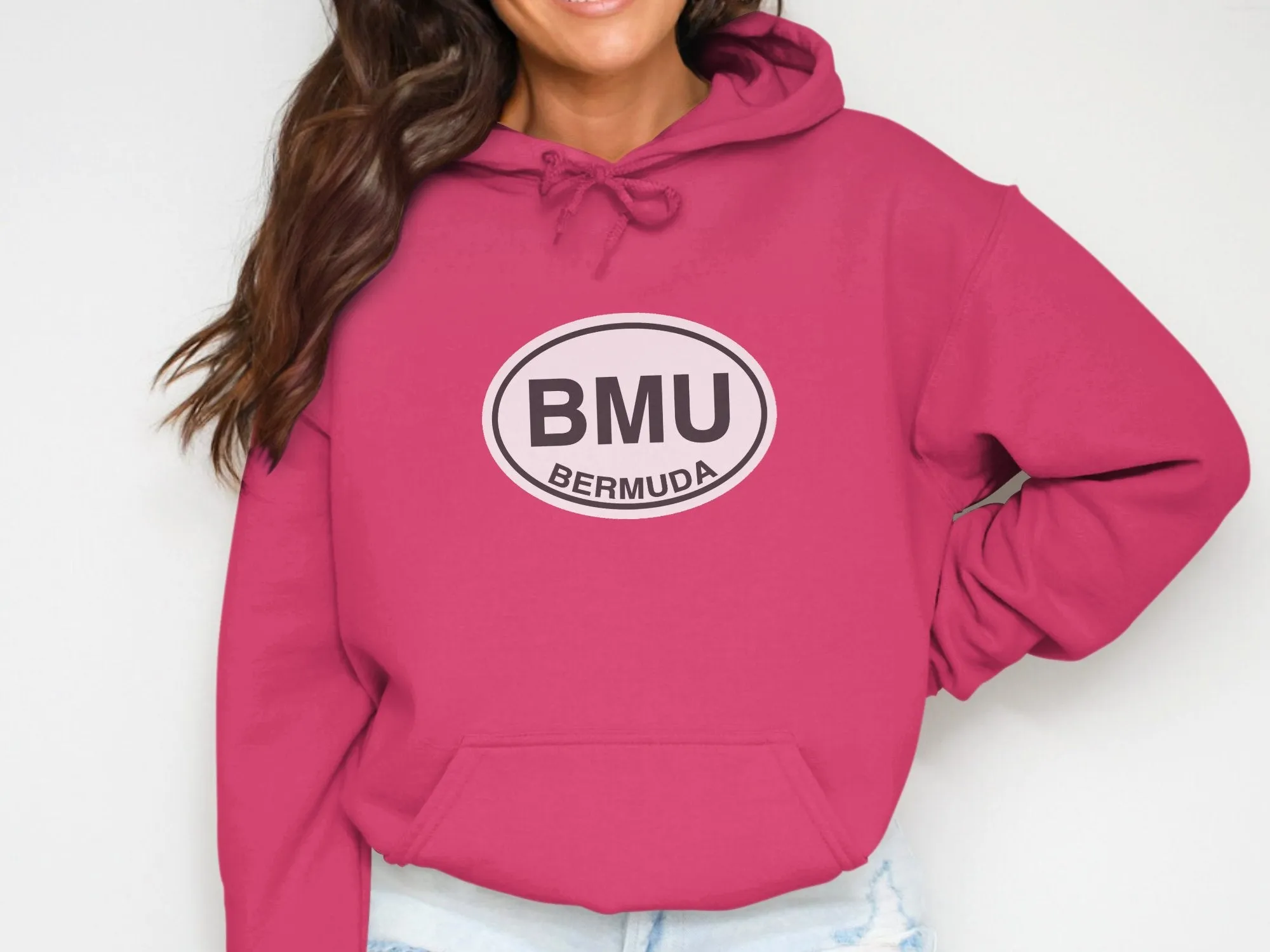 Bermuda Vacation Hoodie for Pink Sand Beach Lovers