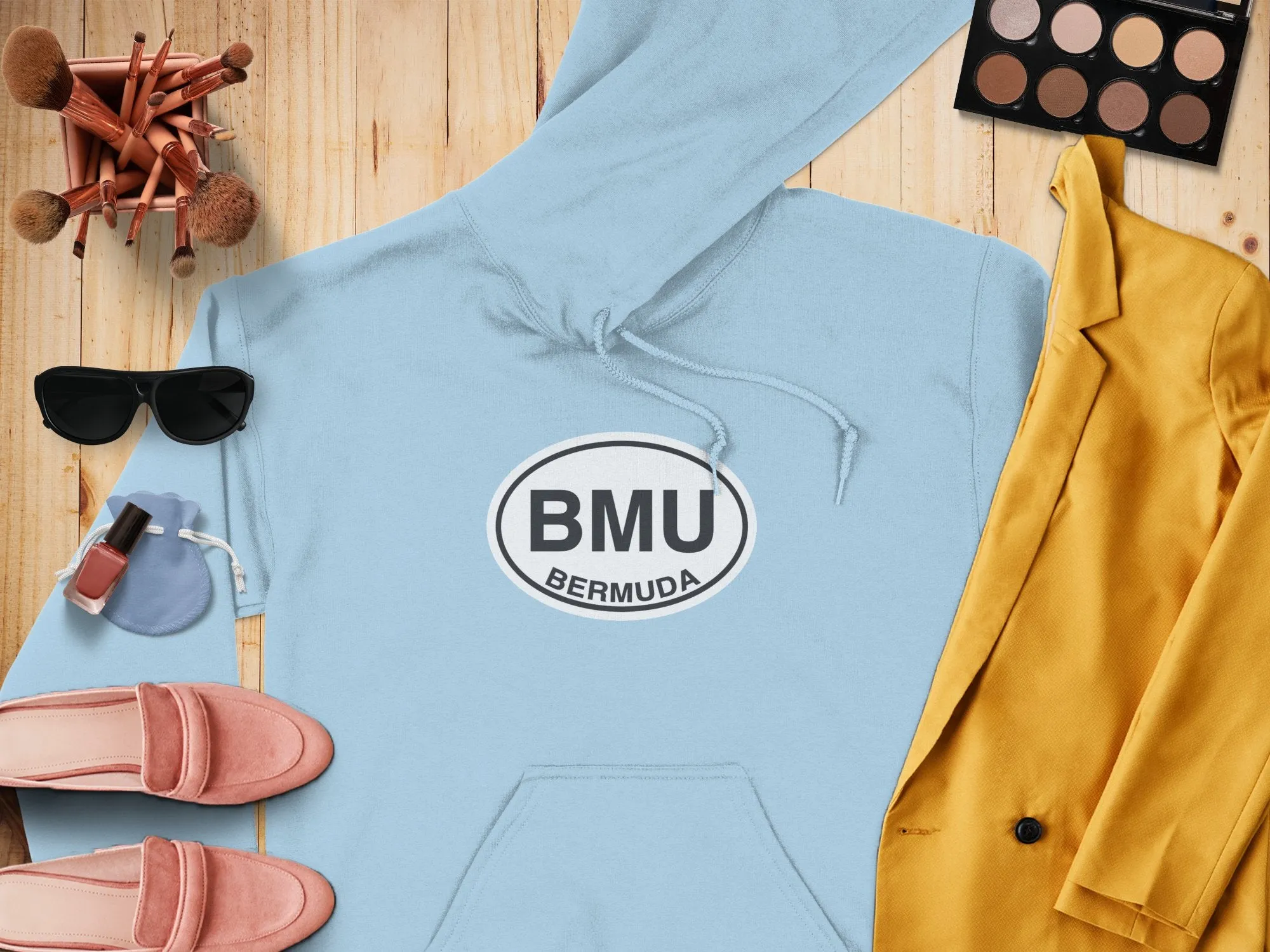 Bermuda Vacation Hoodie for Pink Sand Beach Lovers