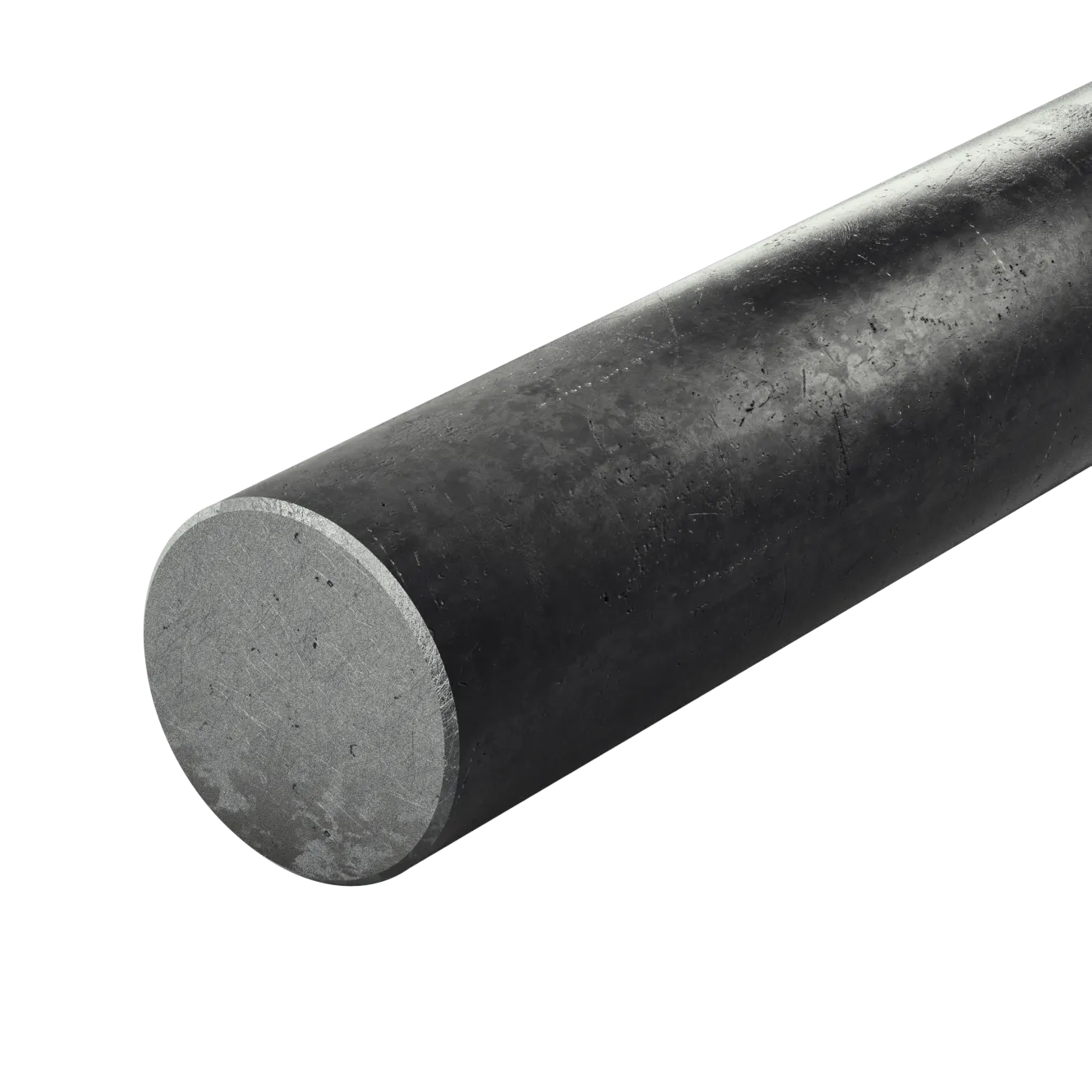 Black Steel Bar Round