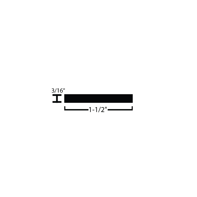 Black Steel Flat Bar