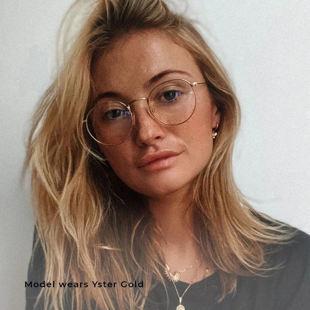 Bluelight Glasses Yster Rose