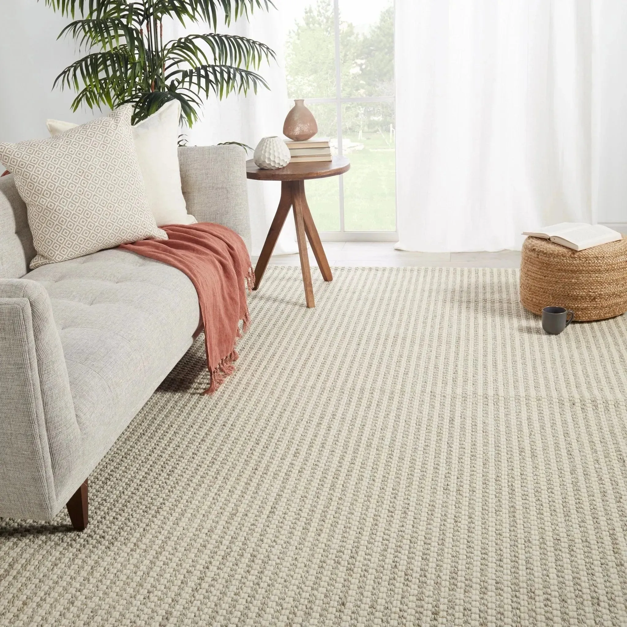 Bombay BOB01 Fetia Cream/Light Taupe Rug