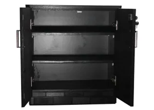 Brick Textured 2 Door Shoe Rack