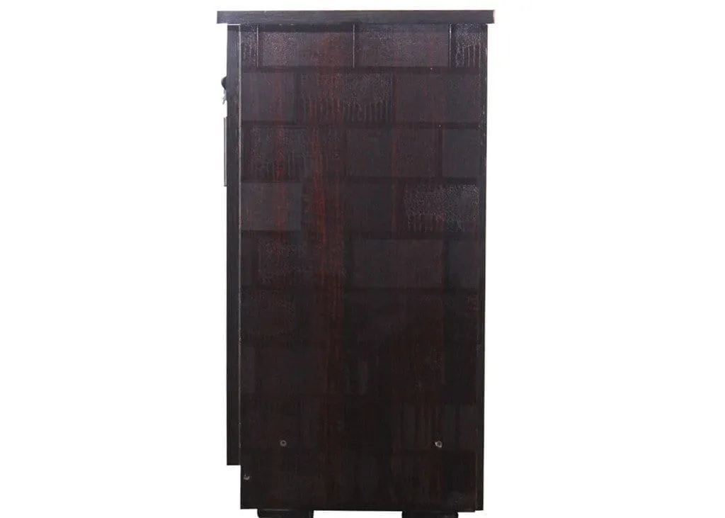 Brick Textured 2 Door Shoe Rack