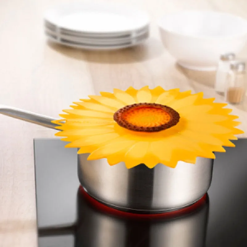 Charles Viancin 9" Silicone Sunflower Lid