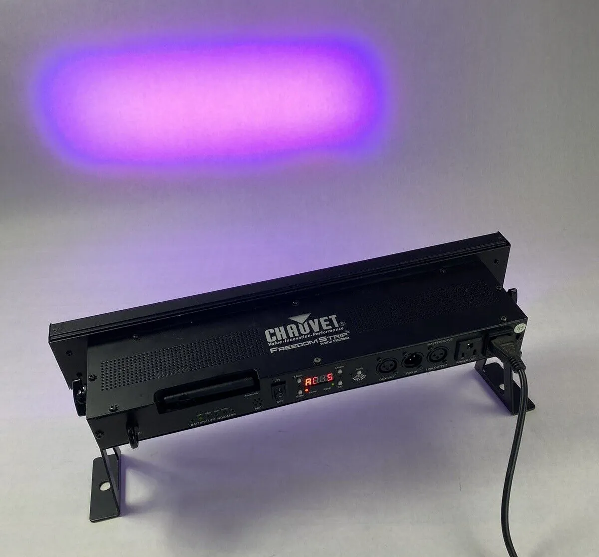 Chauvet Freedom Strip Mini RGBA Light Strip Fixture No AC Adapter Tested