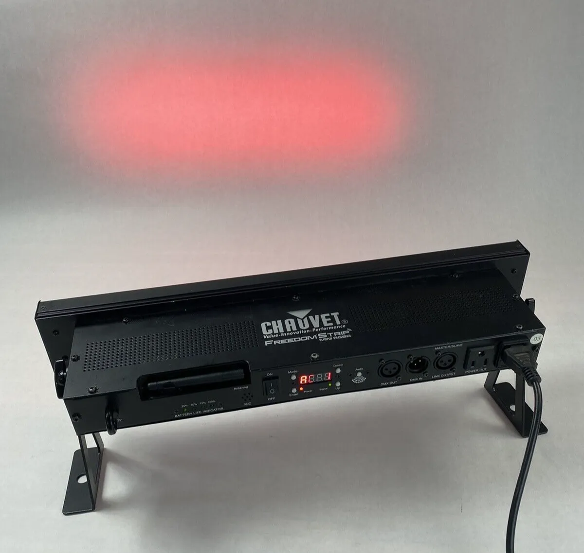 Chauvet Freedom Strip Mini RGBA Light Strip Fixture No AC Adapter Tested