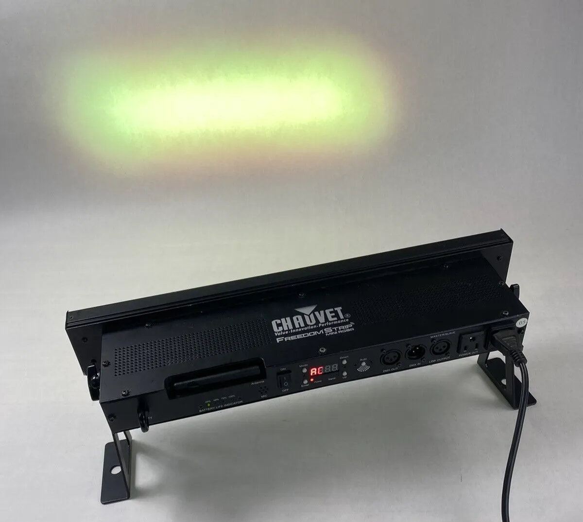 Chauvet Freedom Strip Mini RGBA Light Strip Fixture No AC Adapter Tested