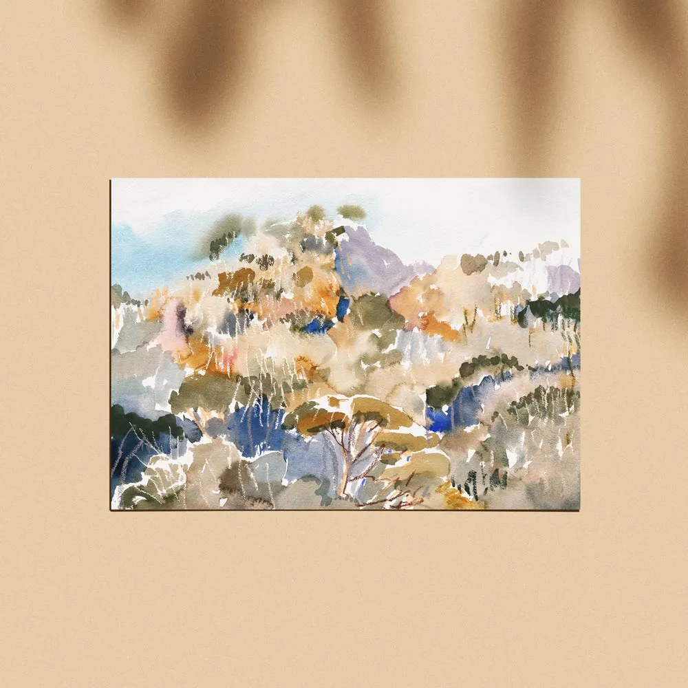 'Colours of the High Plains' Limited Edition Print