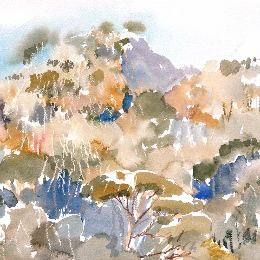 'Colours of the High Plains' Limited Edition Print