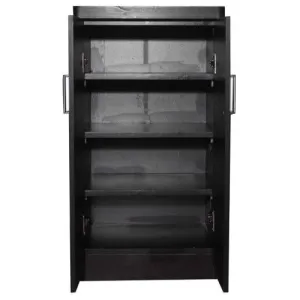 Contemporary Styled 2 Door Shoe Rack