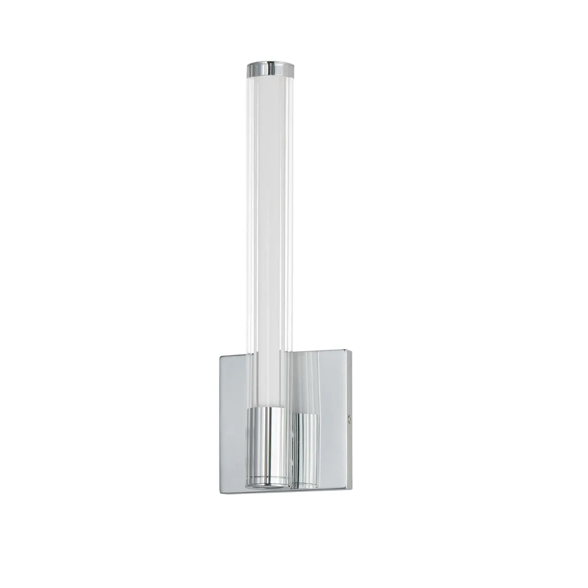 Cortex 15 in. LED Wall Light Polished Chrome Finish