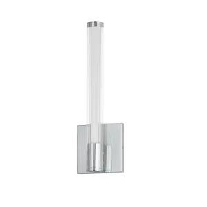 Cortex 15 in. LED Wall Light Polished Chrome Finish