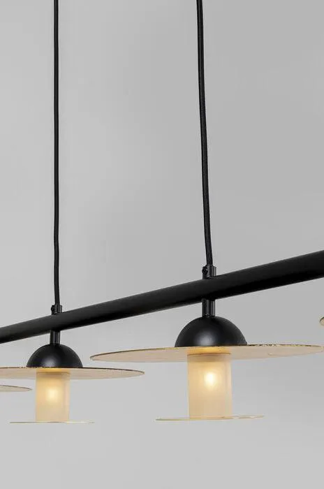 Disc Quattro Gold Dining Pendant Lamp