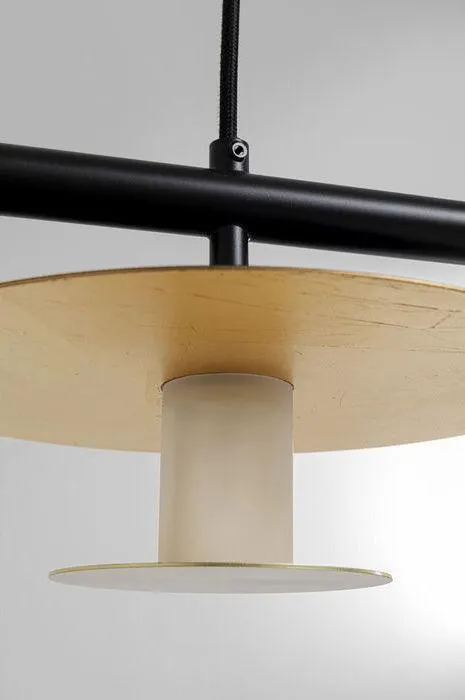 Disc Quattro Gold Dining Pendant Lamp