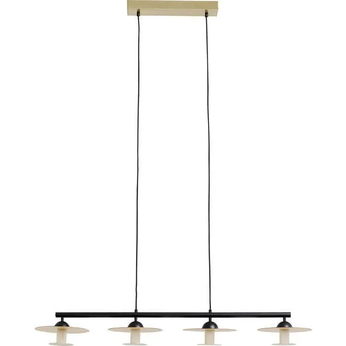 Disc Quattro Gold Dining Pendant Lamp