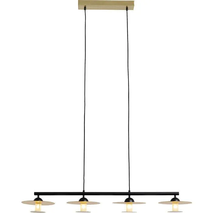 Disc Quattro Gold Dining Pendant Lamp
