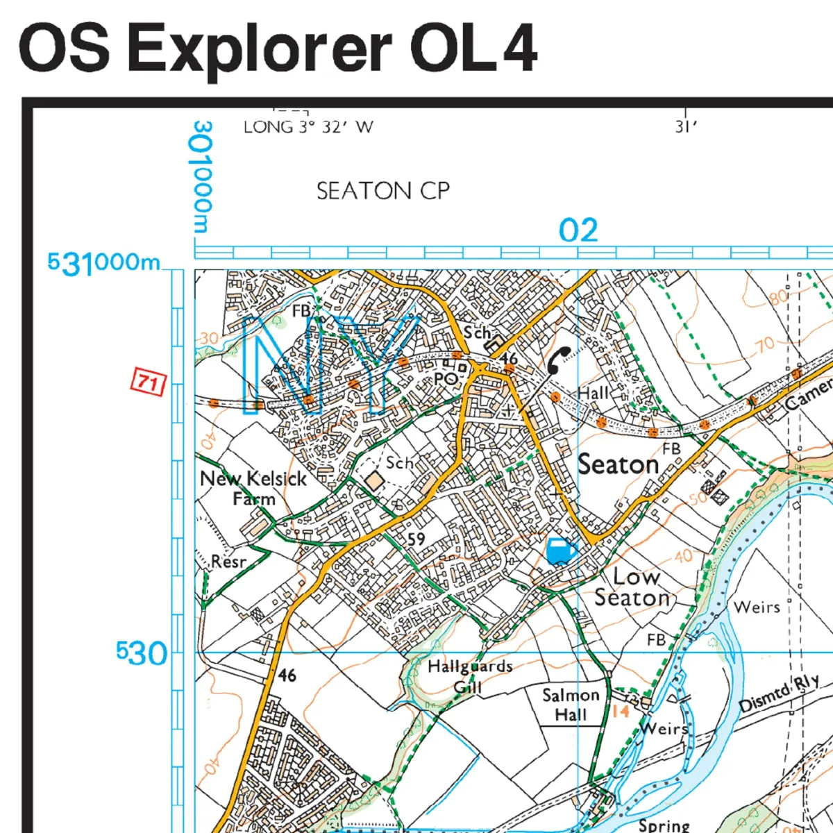 Explorer OL4 - The Lake District: North-western area 1:25,000