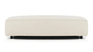 Extrasoft - Extrasoft Sectional Module, Extra Extra Large Seat, Ivory Chenille
