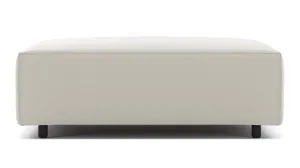 Extrasoft - Extrasoft Sectional Module, Extra Small Seat, Oatmeal Brushed Weave