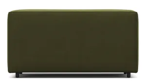 Extrasoft - Extrasoft Sectional Module, Large Backrest, Spruce Luxe Velvet