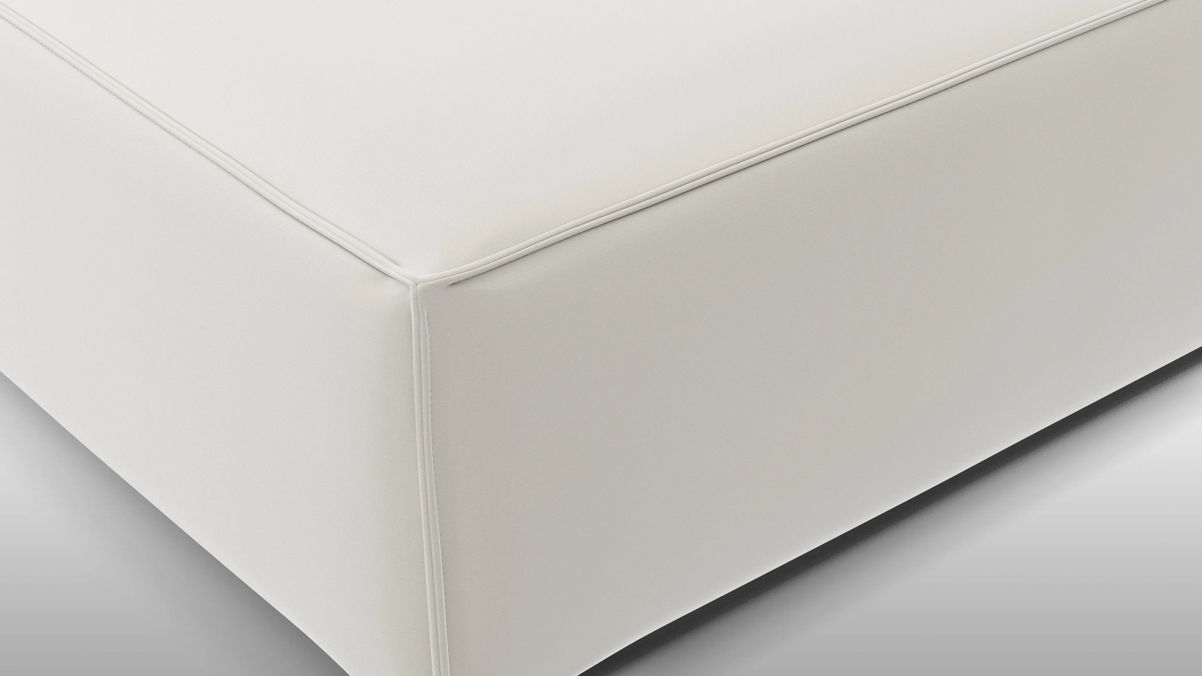 Extrasoft - Extrasoft Sectional Module, Large Seat, Oatmeal Brushed Weave