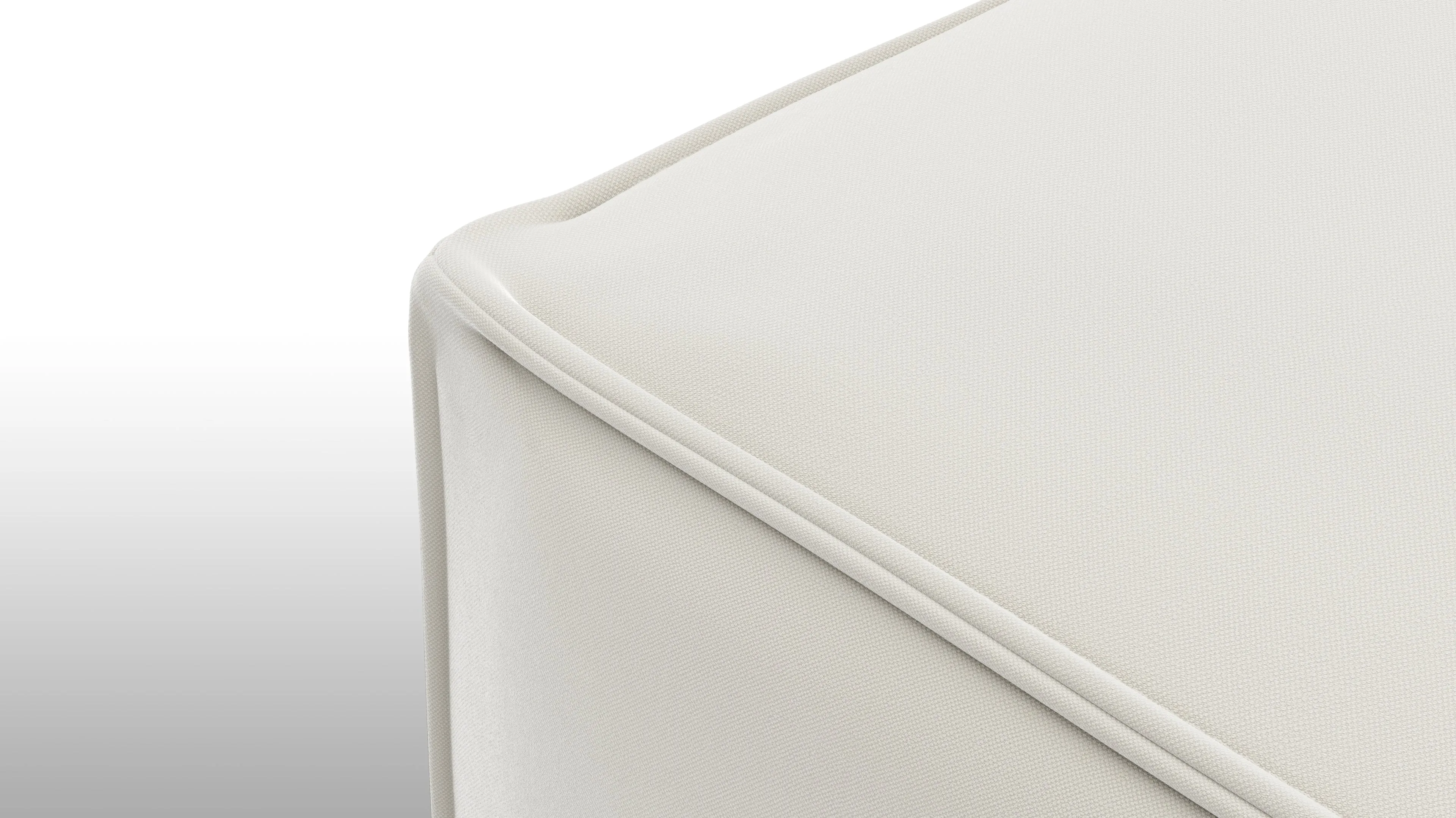 Extrasoft - Extrasoft Sectional Module, Large Seat, Oatmeal Brushed Weave