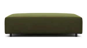 Extrasoft - Extrasoft Sectional Module, Large Seat, Spruce Luxe Velvet