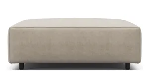 Extrasoft - Extrasoft Sectional Module, Small Seat, Biscotti Brushed Weave