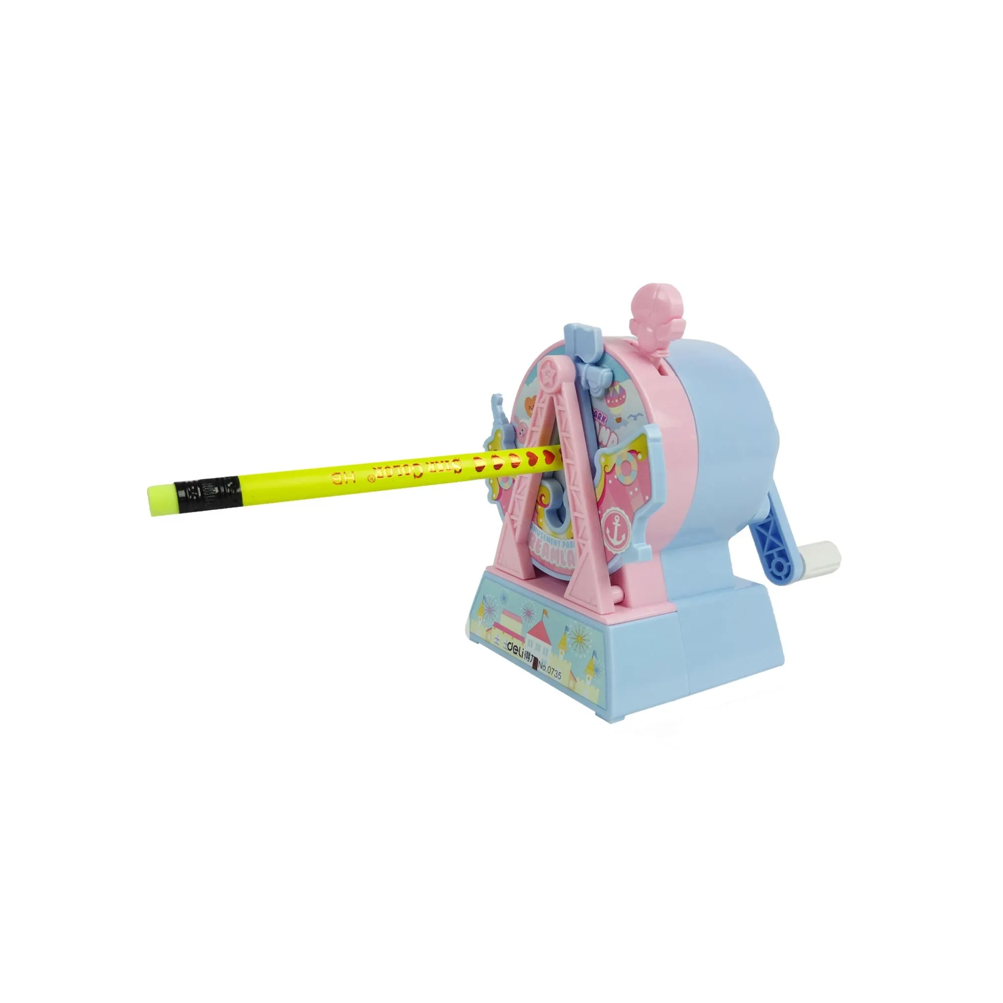 Ferris Wheel  Shaped Sharpener - 2 Colours