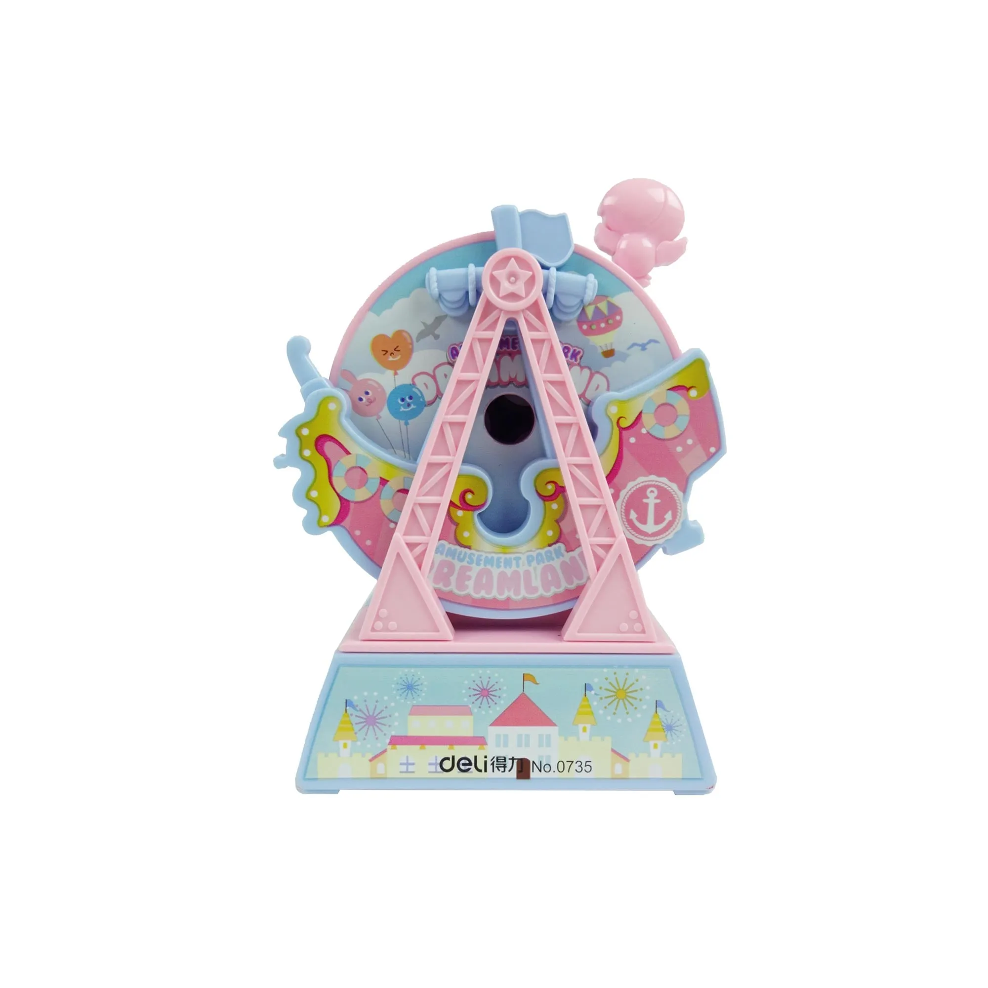Ferris Wheel  Shaped Sharpener - 2 Colours