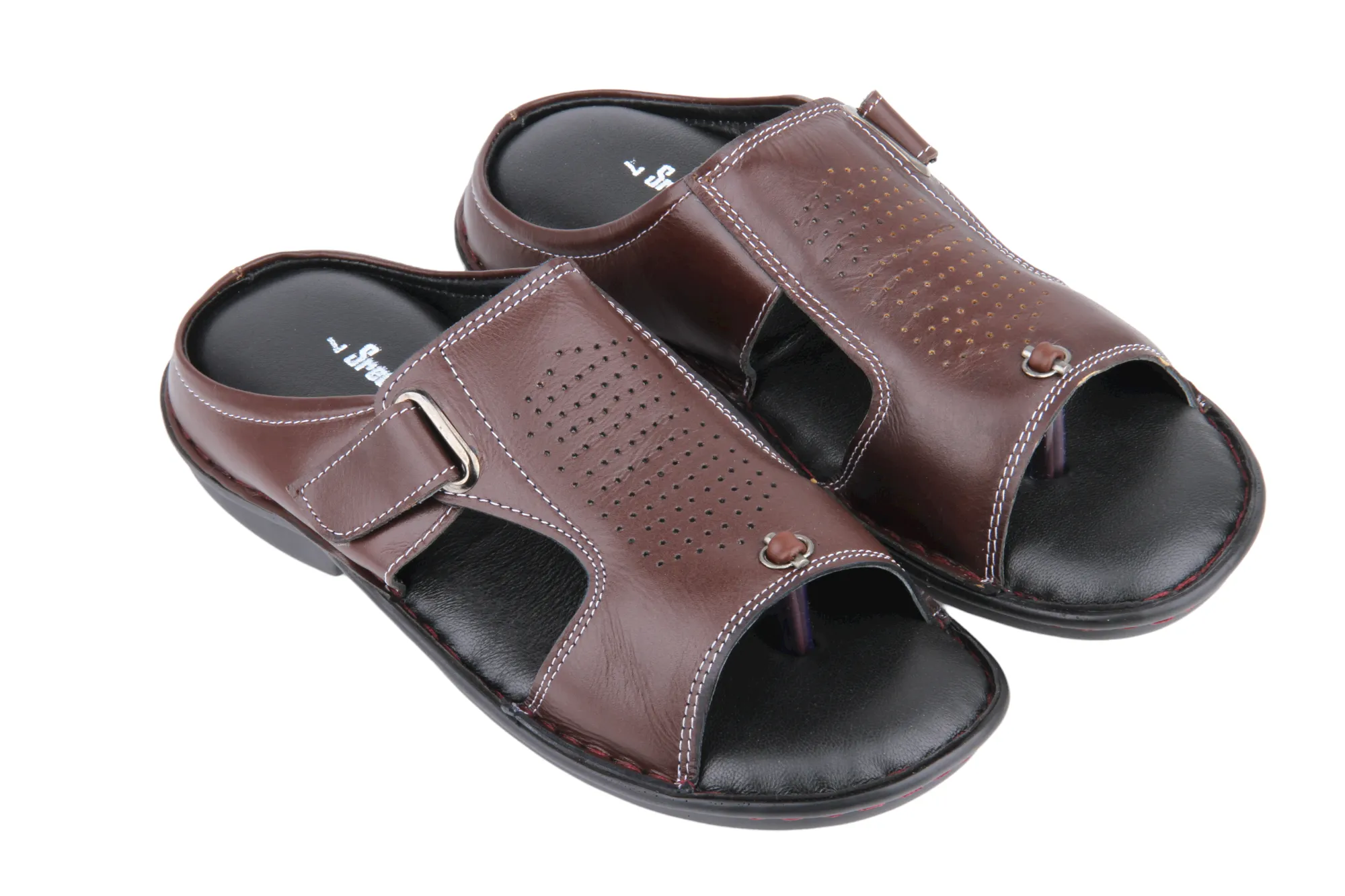 Gents leather chappal 26784