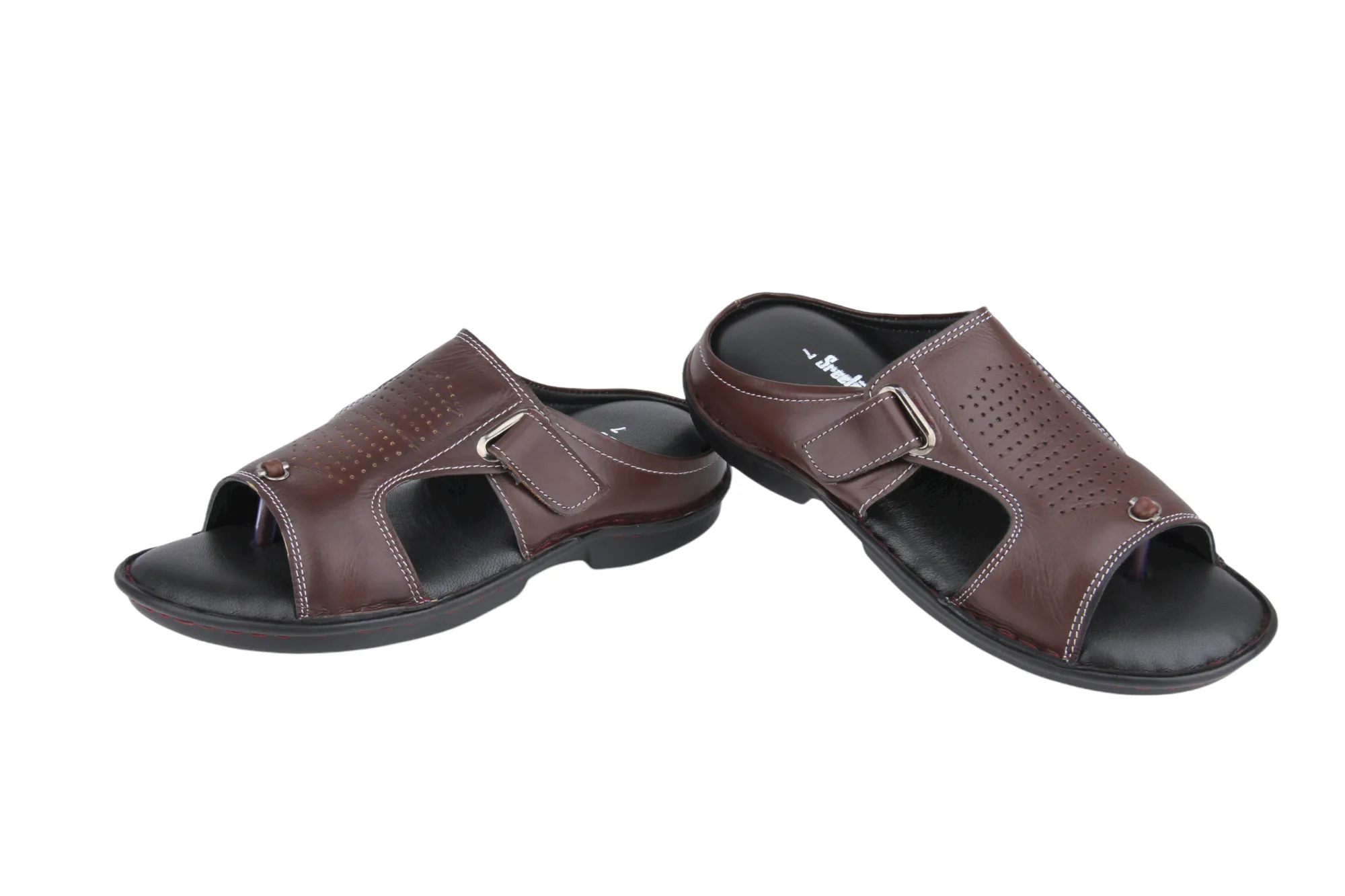 Gents leather chappal 26784
