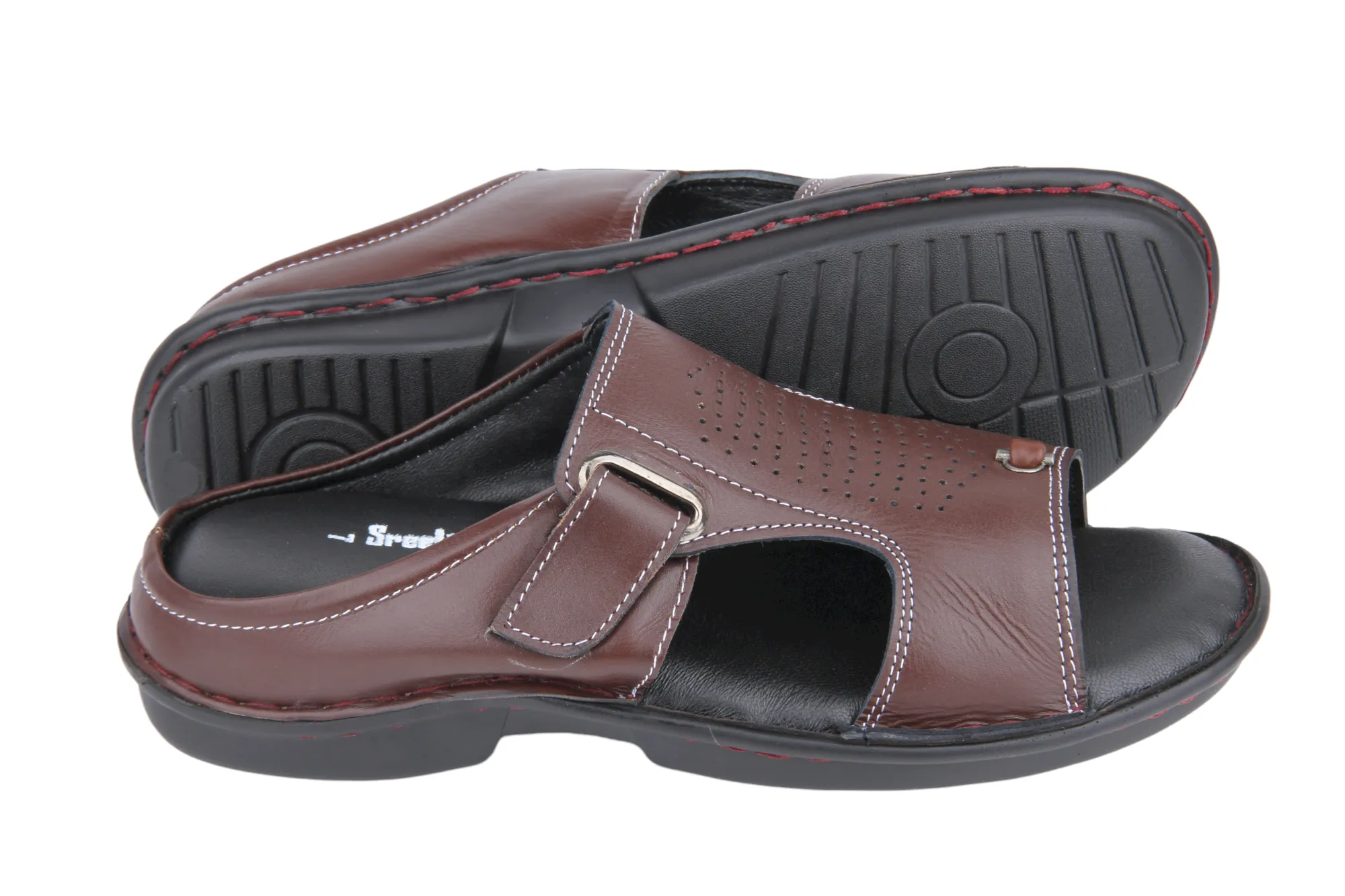 Gents leather chappal 26784