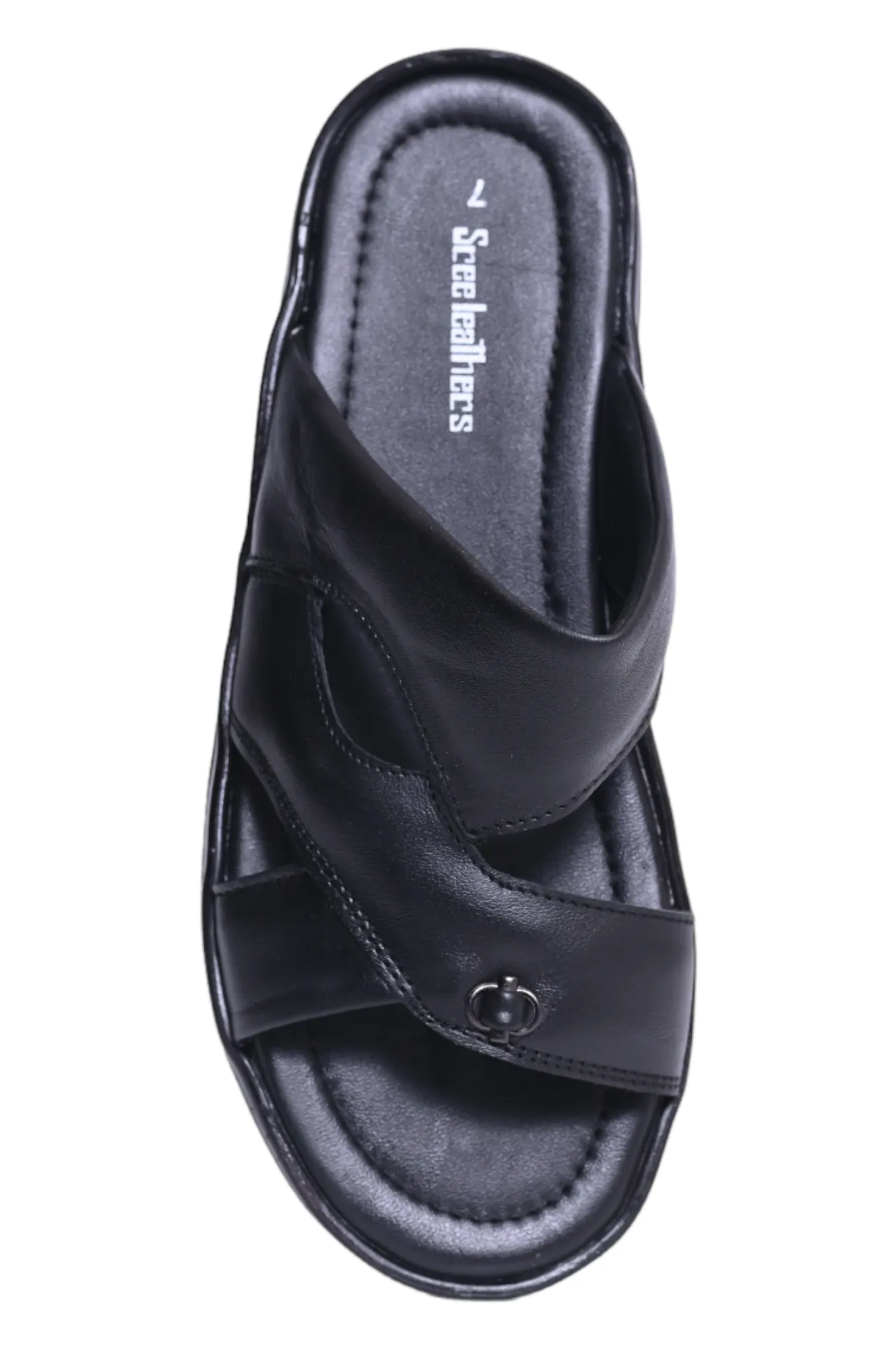 Gents leather chappal 26785