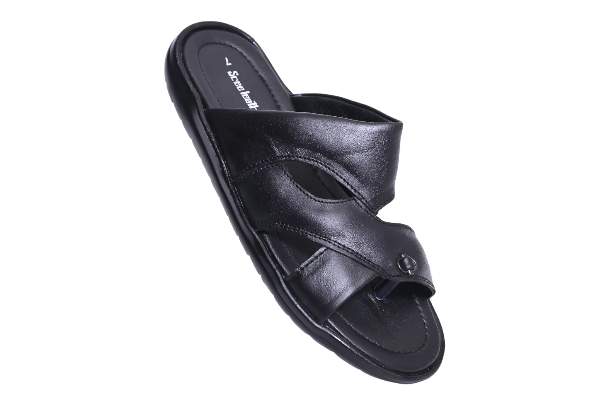 Gents leather chappal 26785