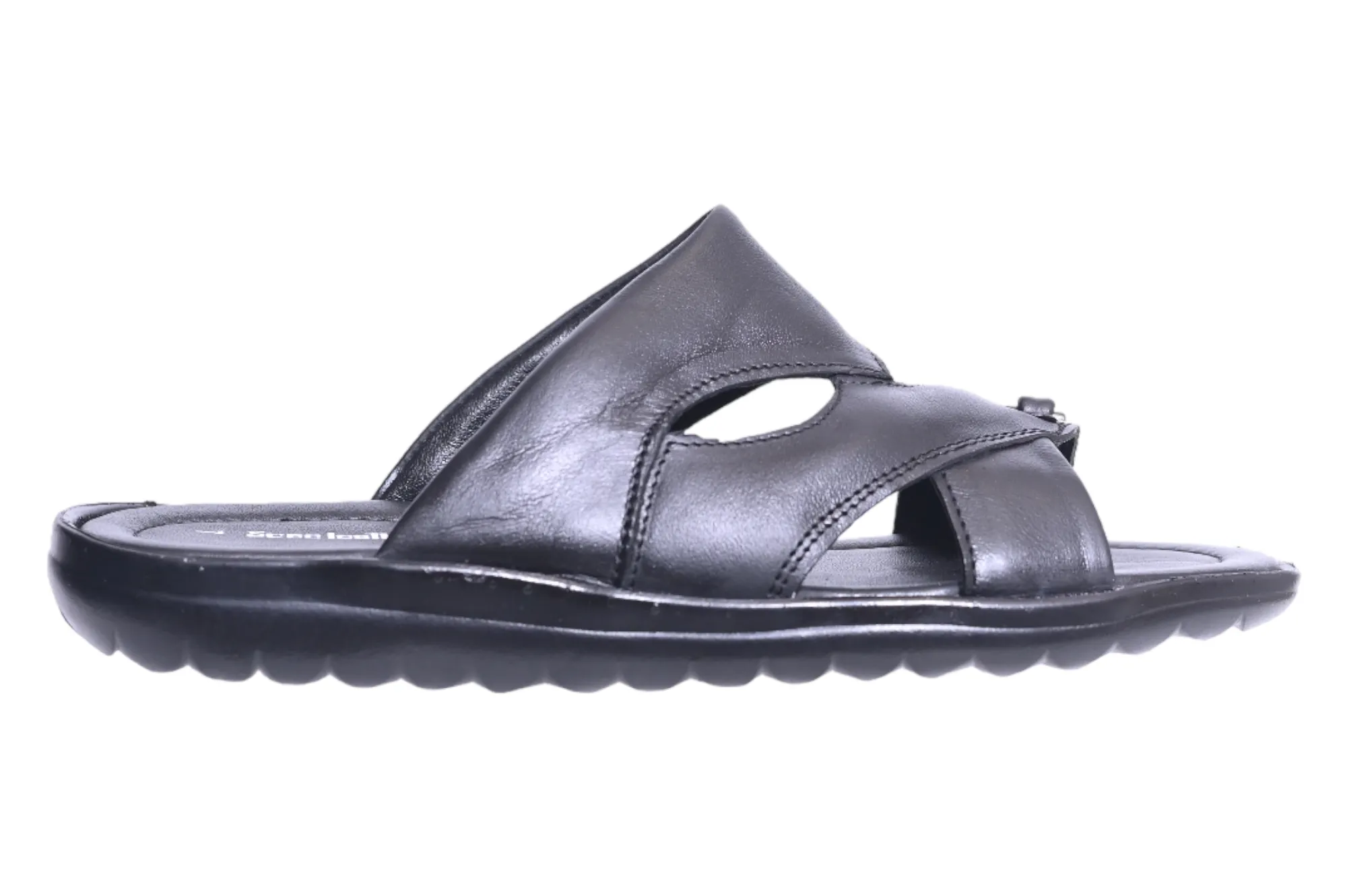 Gents leather chappal 26785