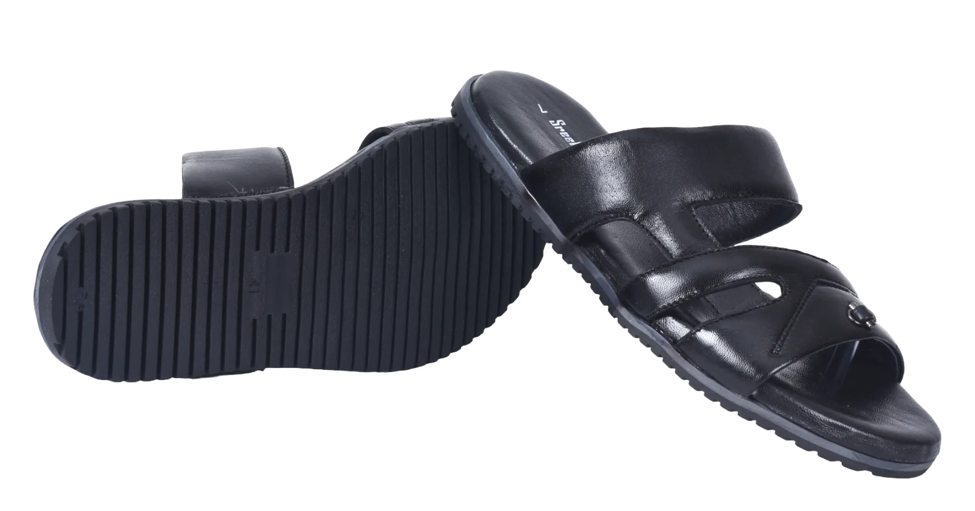 Gents leather chappal 26793