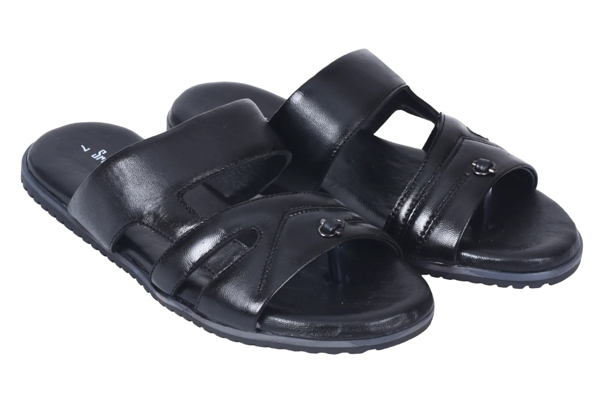 Gents leather chappal 26793