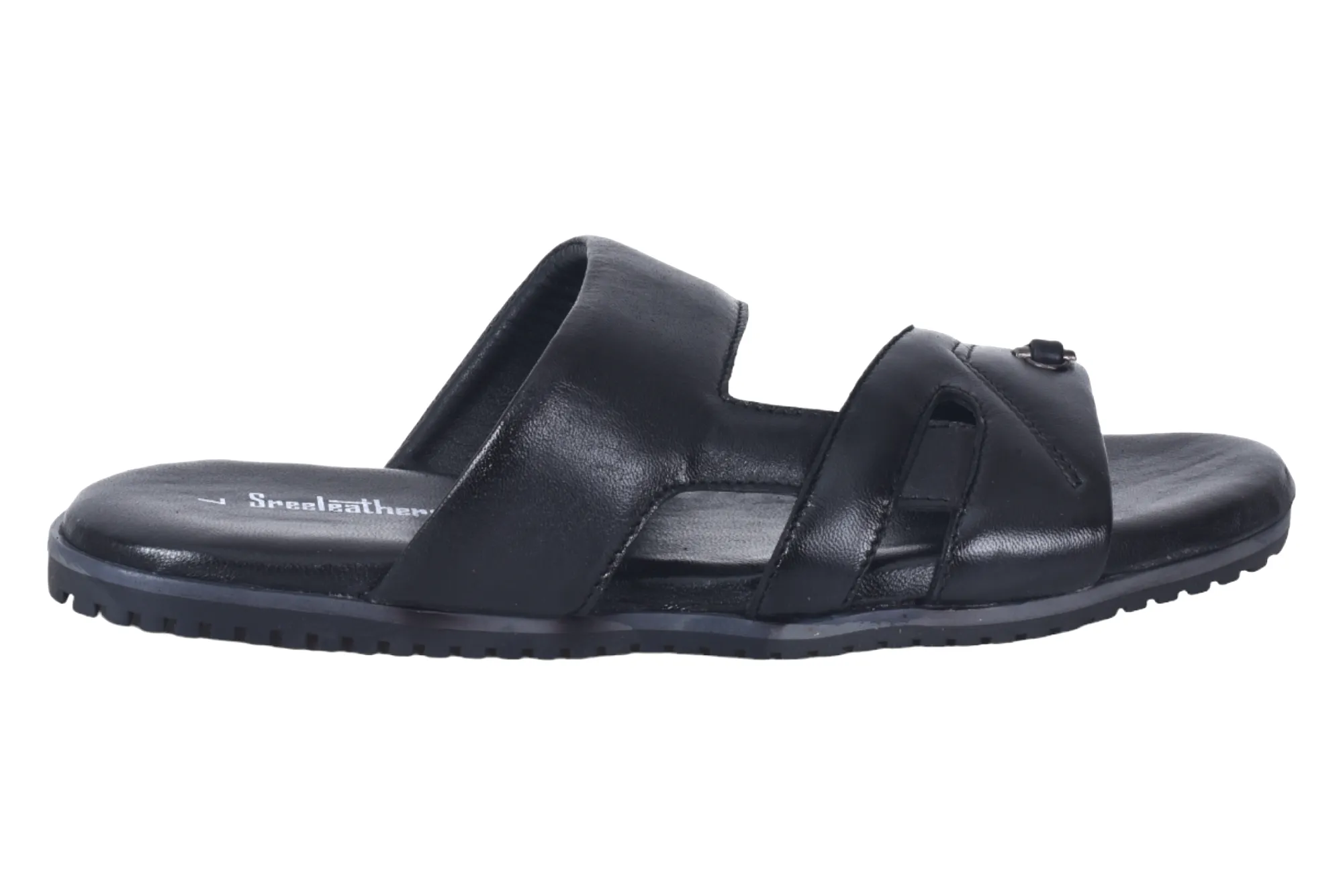 Gents leather chappal 26793
