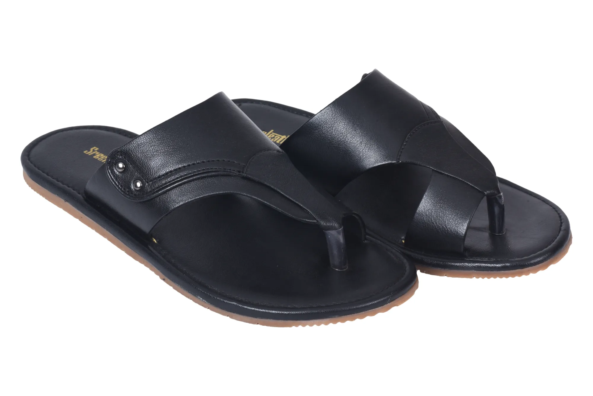 Gents leather chappal 993637