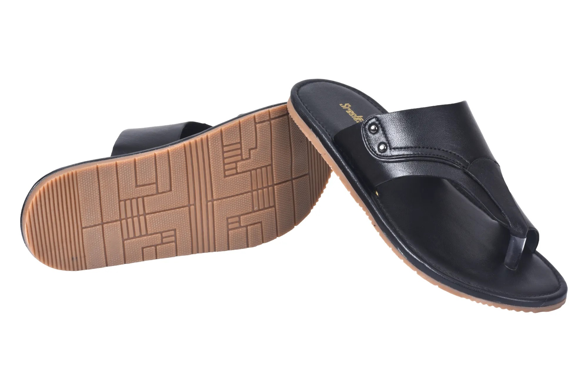 Gents leather chappal 993637