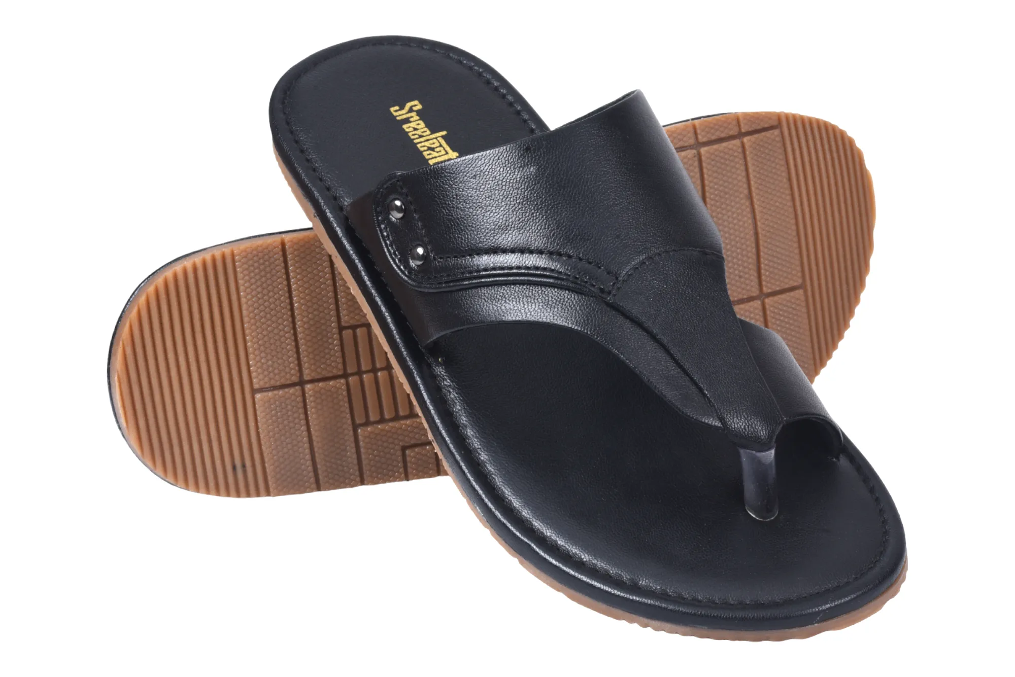 Gents leather chappal 993637