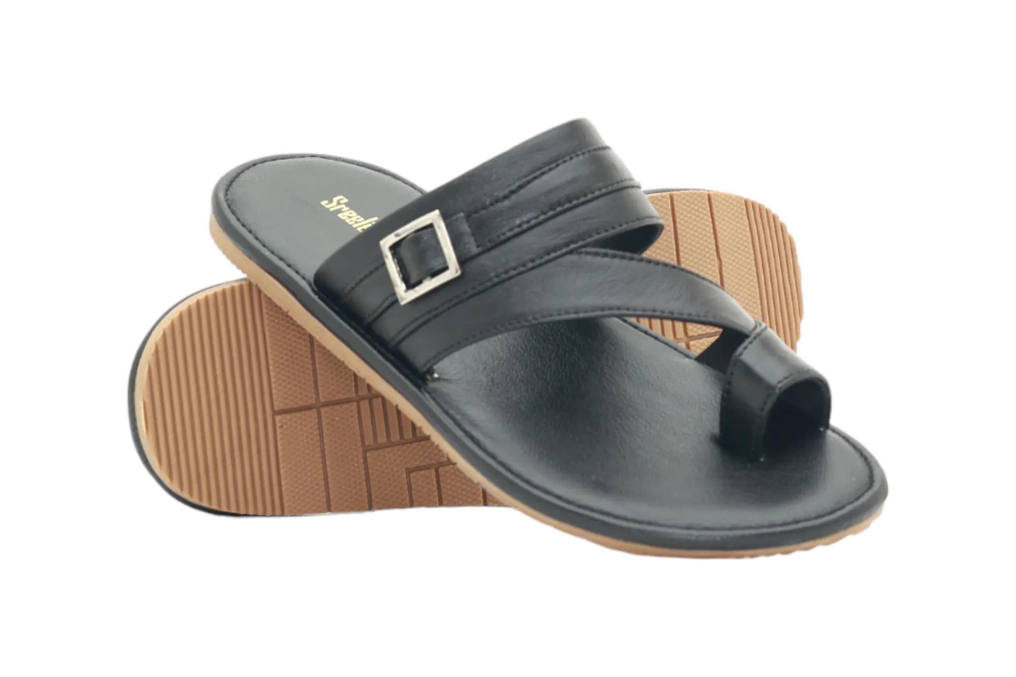 Gents leather chappal 993643