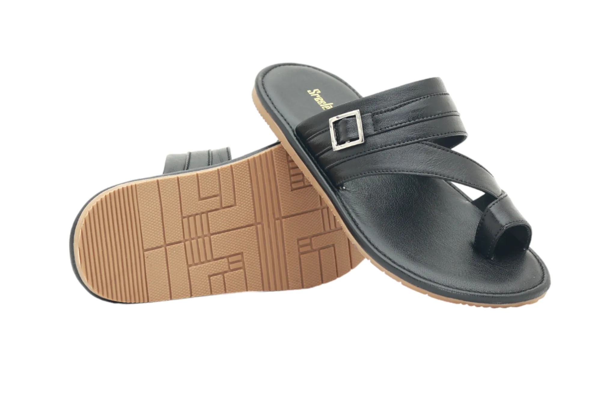 Gents leather chappal 993643